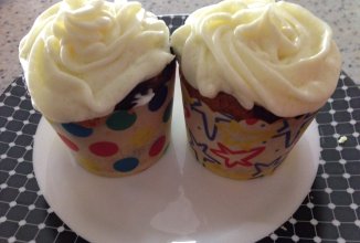 Ванильно-шоколадные капкейки