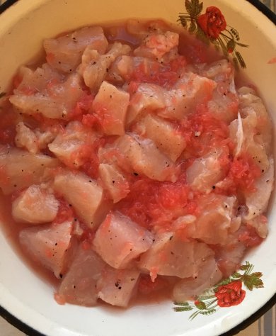 Куриная грудка, маринованная в грейпфруте - Шаг 4