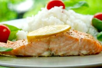 Лосось запечённый в сливках