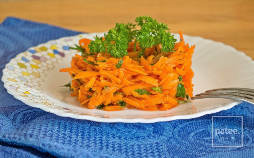 Морковный салат "Кнутом и пряником" - Шаг 5