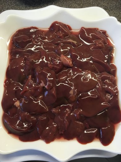 "Деликатес " из цесариной печёночки - Шаг 1