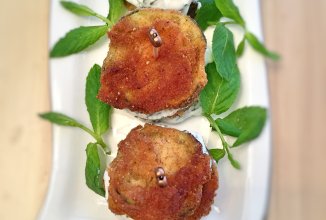 Баклажанные тортики