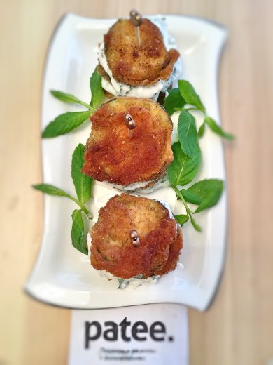 Баклажанные тортики - Шаг 5