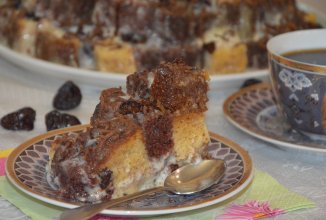 Торт "Графские развалины" с черносливом