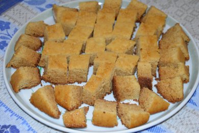 Торт "Графские развалины" с черносливом - приготовление