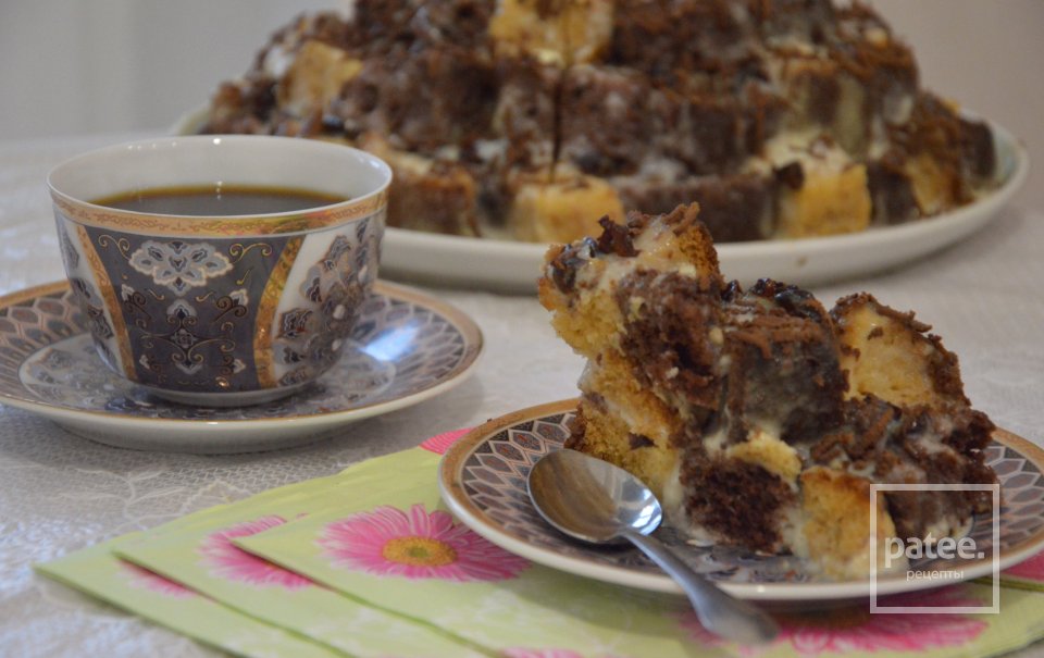 Торт "Графские развалины" с черносливом - Шаг 18