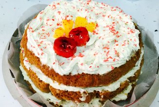 Бисквитный воздушный торт