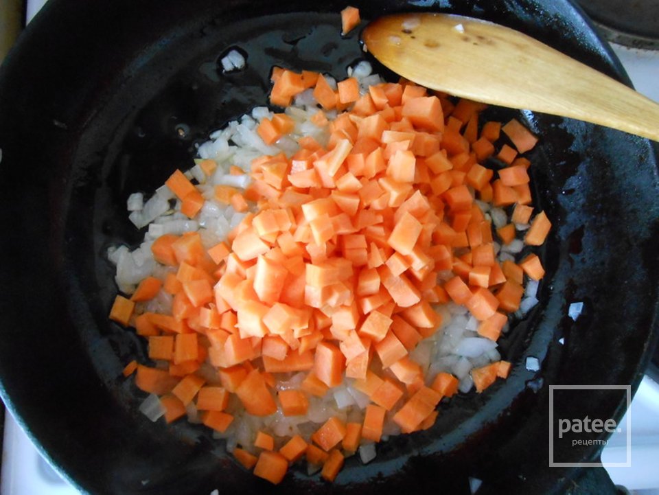 Плов с булгуром и черносливом - Шаг 3