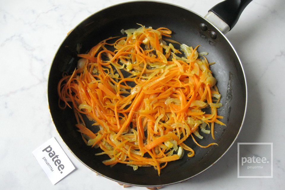 Шампиньоны с морковью по-корейски - Шаг 9
