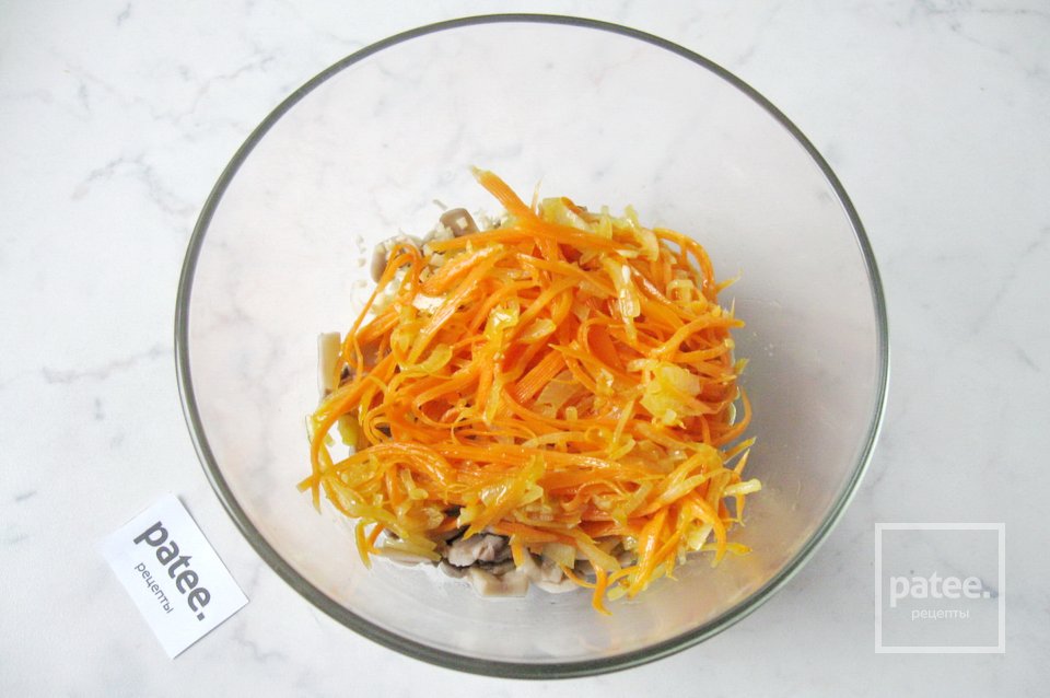 Шампиньоны с морковью по-корейски - Шаг 14