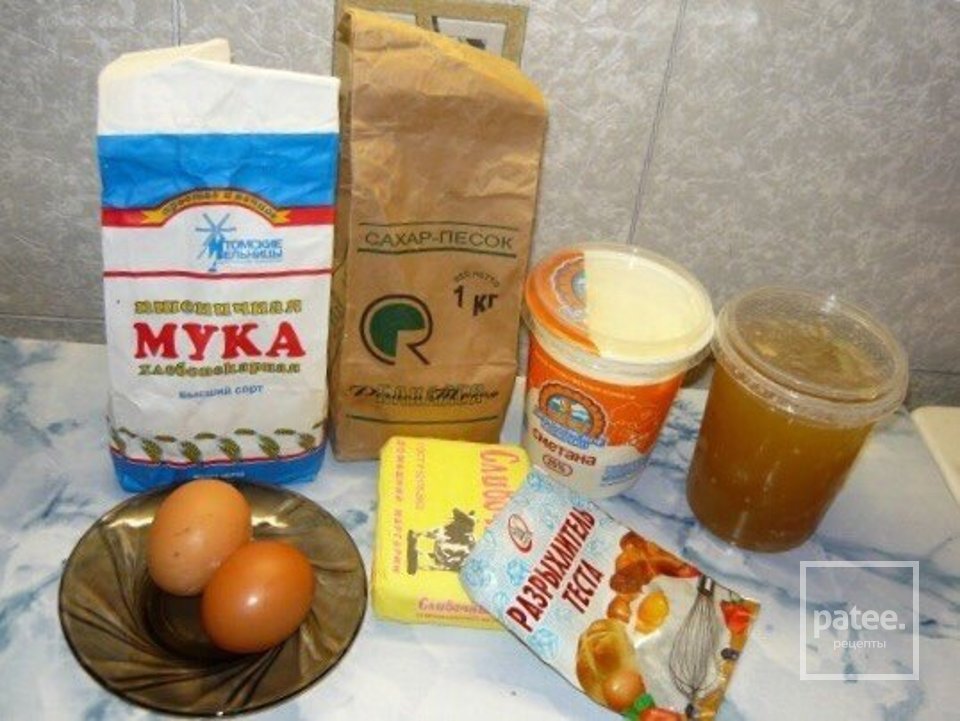 Пирожное "Медовое" - Шаг 1