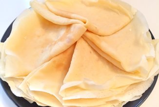 Тонкие блинчики на молоке