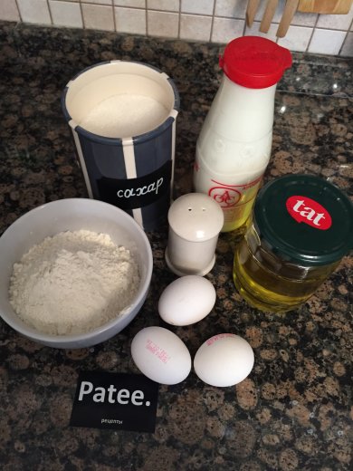 Тонкие блинчики на молоке - Шаг 1