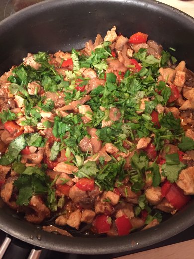 Куриная грудка с шампиньонами - Шаг 8