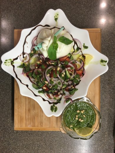 Салат "Итальяно веро " с бурратой. - Шаг 6