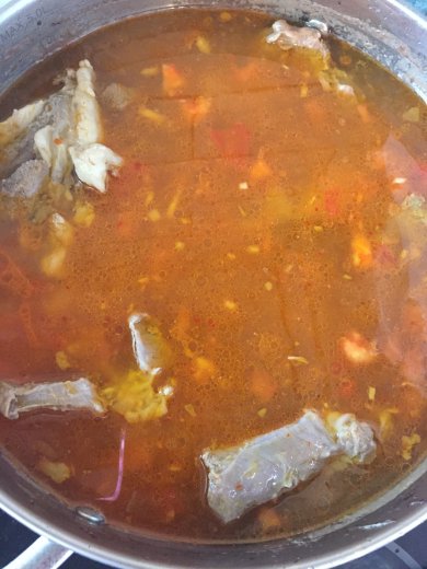 Суп из баранины с нутом - Шаг 7