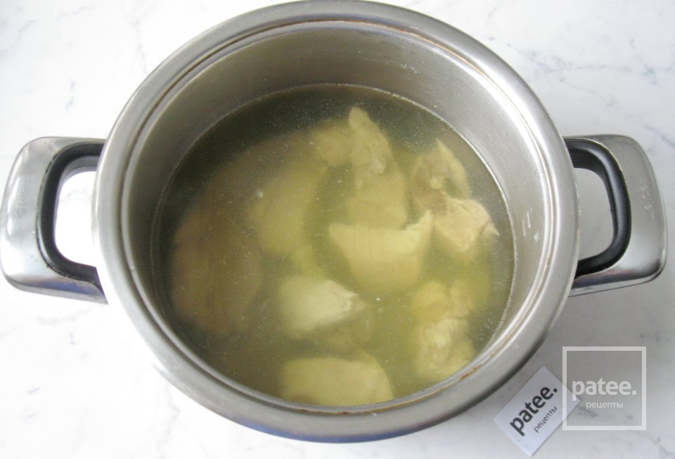 Чешский чесночный суп - Шаг 3