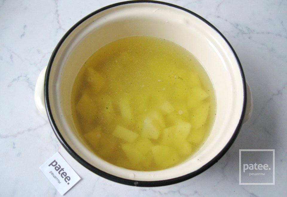 Чешский чесночный суп - Шаг 5