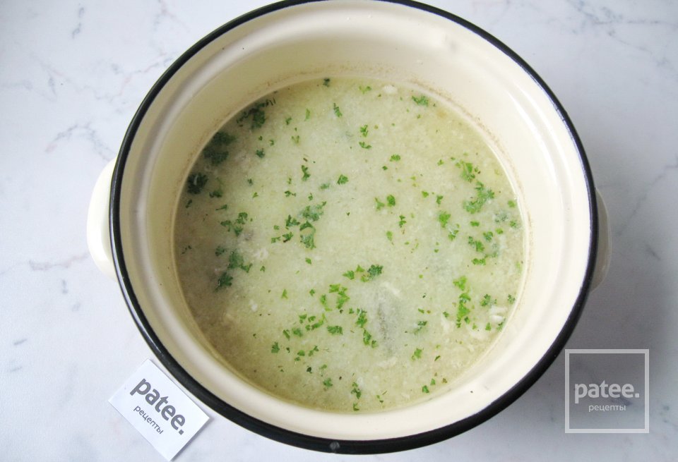 Чешский чесночный суп - Шаг 14