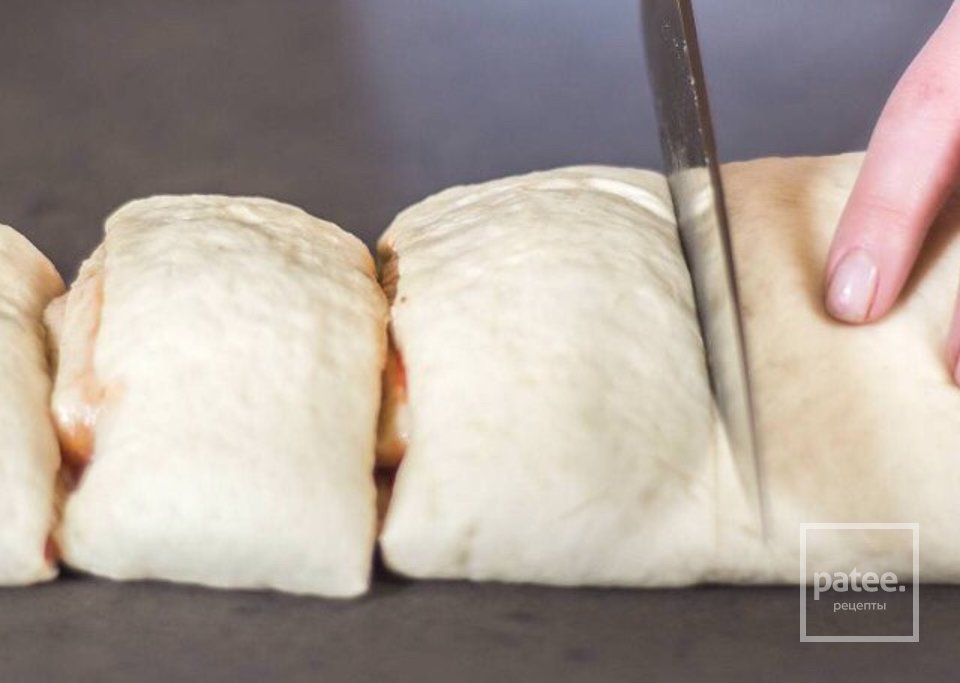 Рулеты с помидорами и моцареллой - Шаг 6