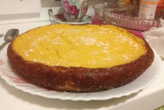 Манник с бананом на ряженке в мультиварке