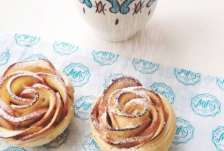 Яблочные розочки