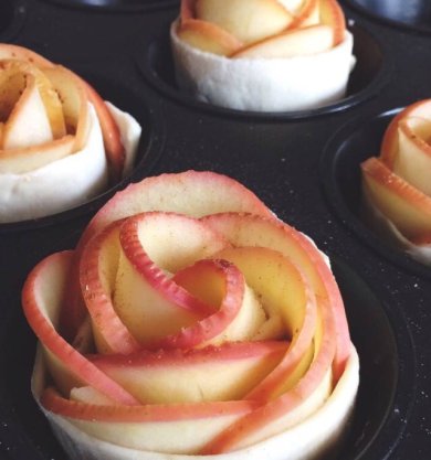 Яблочные розочки - Шаг 5