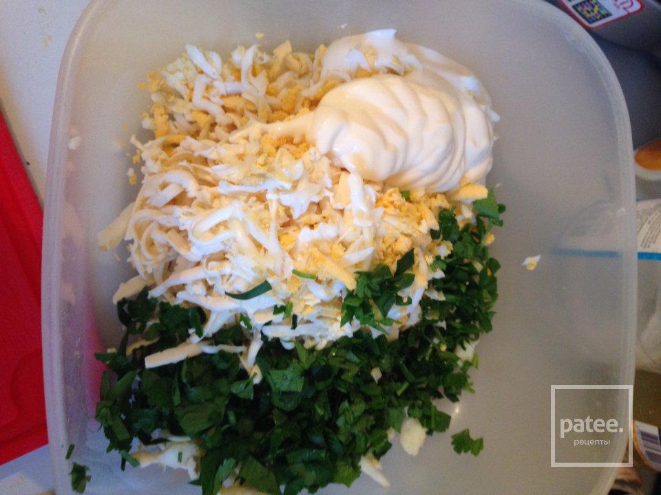 Лаваш с начинкой - Шаг 1