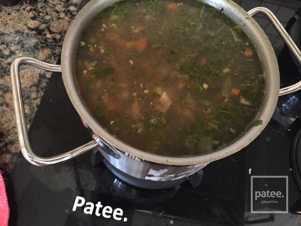 Постный гречневый суп с грибами - Шаг 2