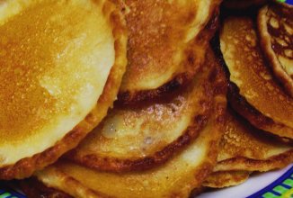 Оладьи на молоке