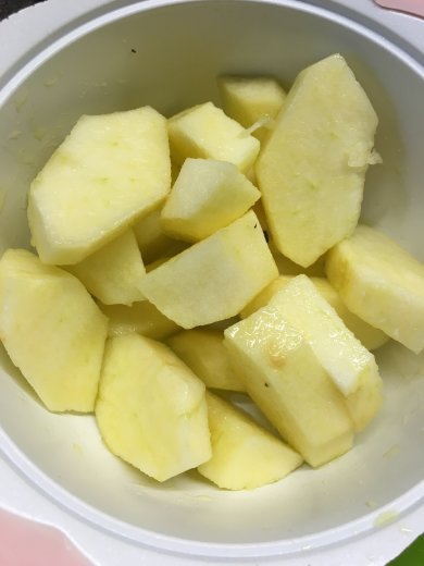 Роллы из индейки с беконом и яблоком. - Шаг 7