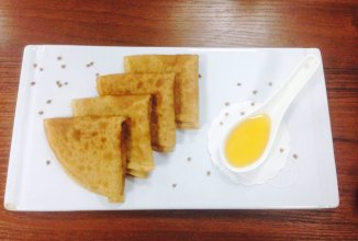 Гречишные блины с мёдом