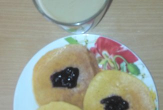 Тыквенные панкейки.