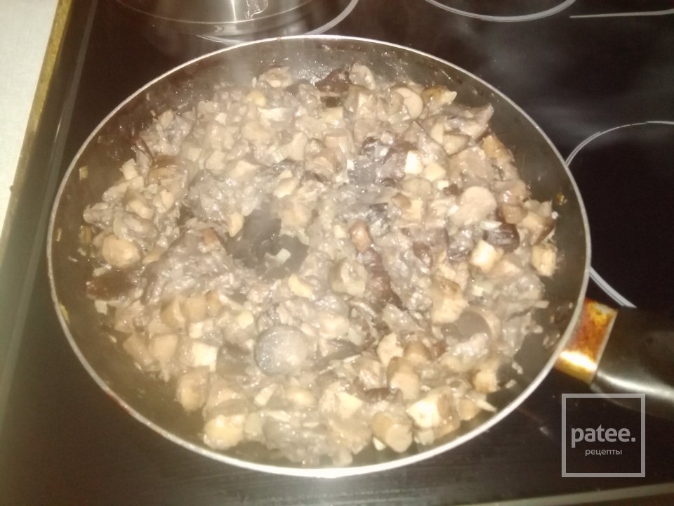 Запеканка с фаршем и грибами - Шаг 3