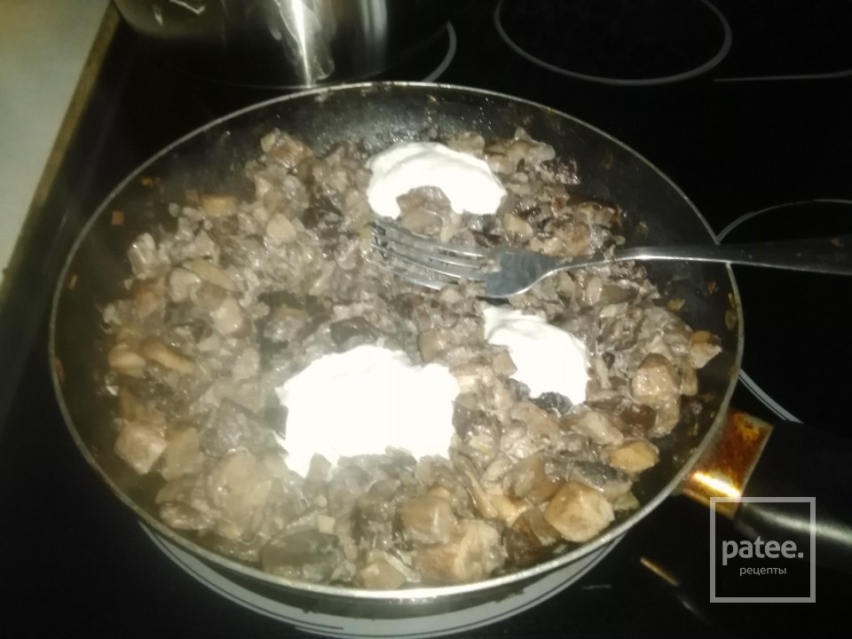 Запеканка с фаршем и грибами - Шаг 4