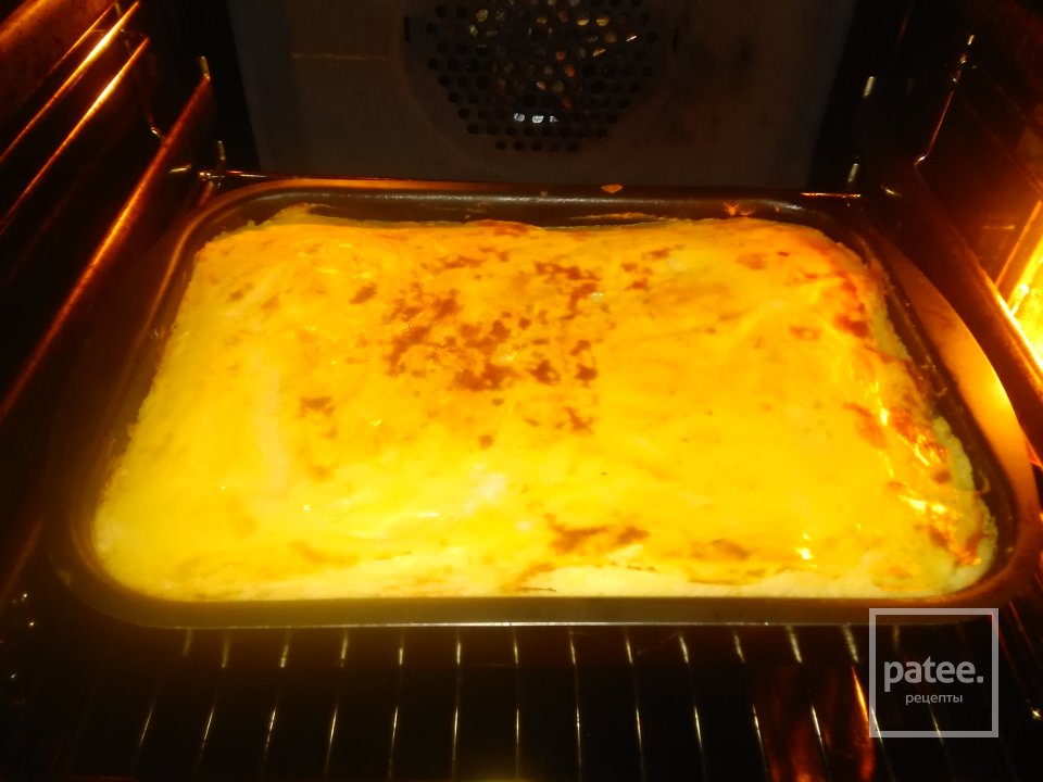 Запеканка с фаршем и грибами - Шаг 6