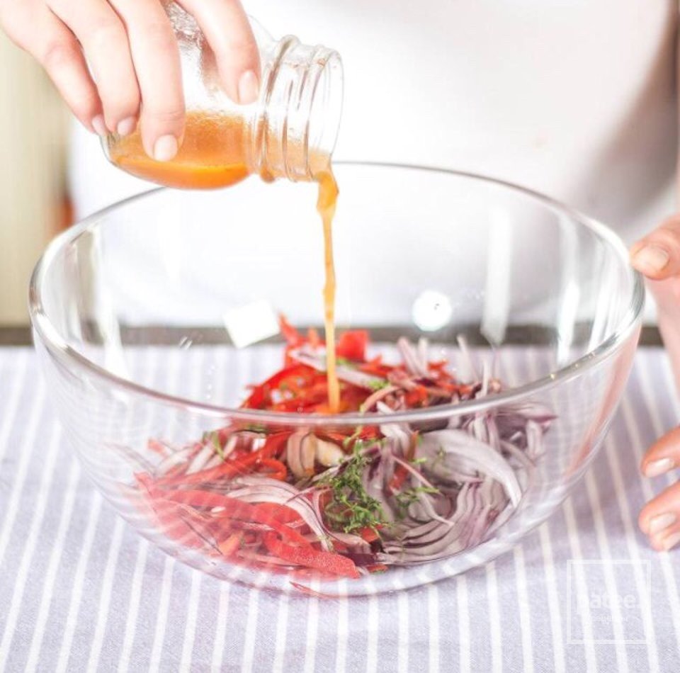 Тайский салат с лапшой и говядиной - Шаг 6