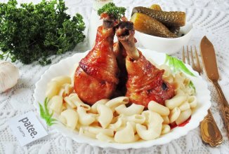 Куриные голени в соево-медовом маринаде