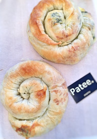 Улитка-бёрек со шпинатом - Шаг 5