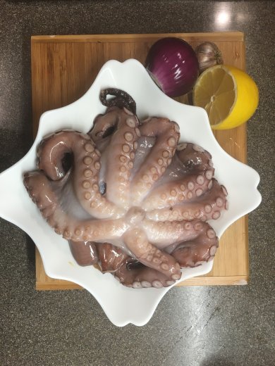 Осьминог по-галисийски - Шаг 1