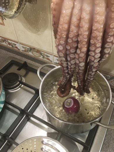 Осьминог по-галисийски - Шаг 5