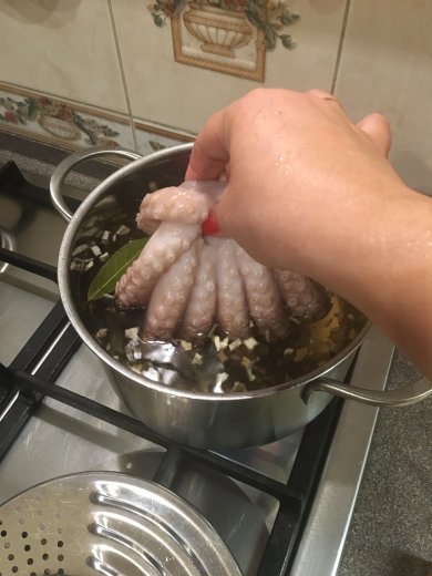 Осьминог по-галисийски - Шаг 6