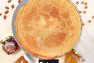 Заварные блинчики на сыворотке