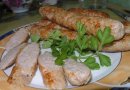 Домашние куриные колбаски