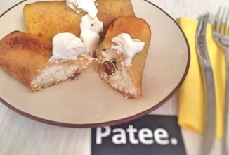 Блины с творогом