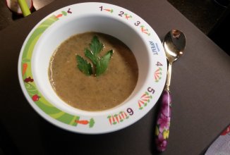 Печеночный крем-суп для детей и взрослых