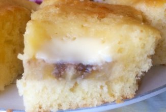 Нежный банановый пирог