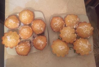 Кексы действительно очень нежные по вкусу)