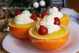 Апельсиновый десерт