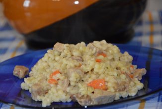 Перловая каша с мясом